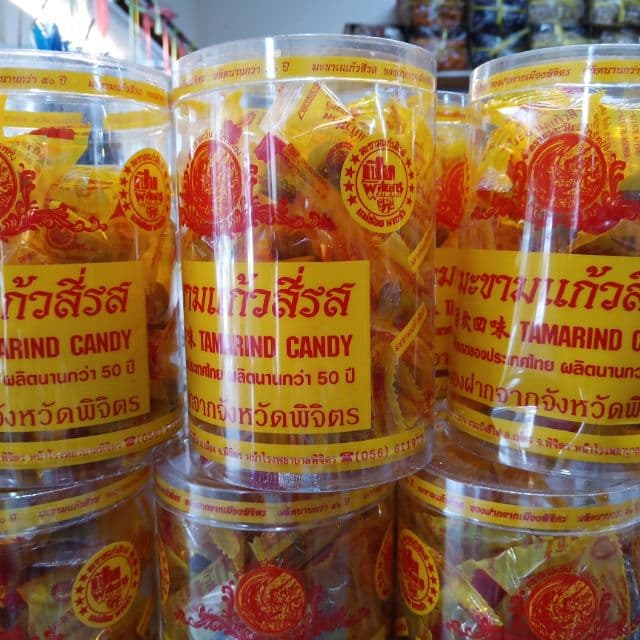 มะขามแก้วสี่รส❇️ น้ำหนัก 90กรัม👈