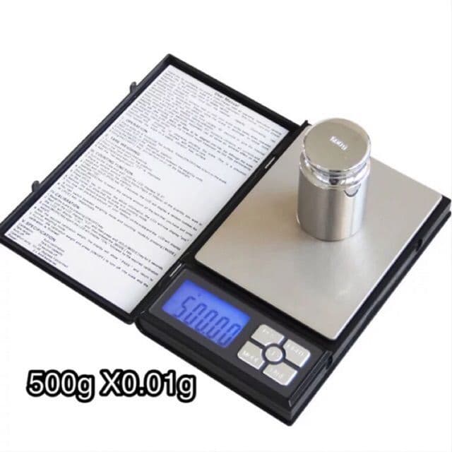 ตราชั่งดิจิตอล ตราชั่งทอง เครื่องชั่งน้ำหนักดิจิตอล 500gX0.0