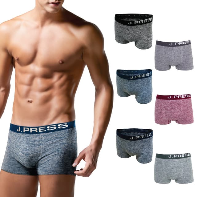 J.Press กางเกงในชาย ขาสั้น Seamless เจเพรส รุ่น 8215 บรรจุ 1
