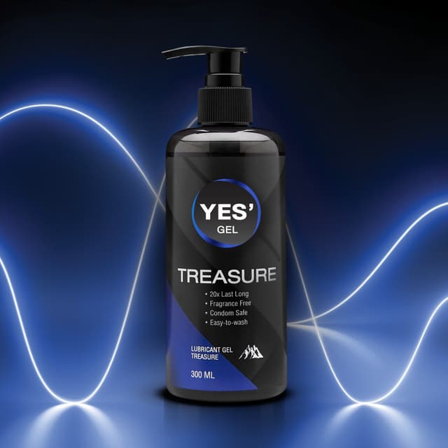 (ส่งด่วน) YES' Treasure Gel เจลหล่อลื่น Water-based สูตรแห้ง