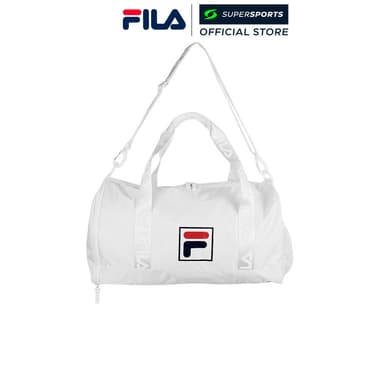 FILA White กระเป๋ายิมทรงหมอนผู้ใหญ่