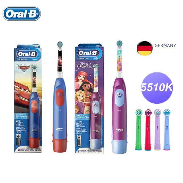 Oral B แปรงสีฟันไฟฟ้า ขนแปรงนุ่มพิเศษ ตั้งเวลาได้ 2 นาที กัน