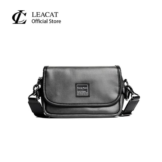 Leacat กระเป๋าสะพายไหล่ลําลอง ทรงสี่เหลี่ยม ขนาดเล็ก สําหรับ