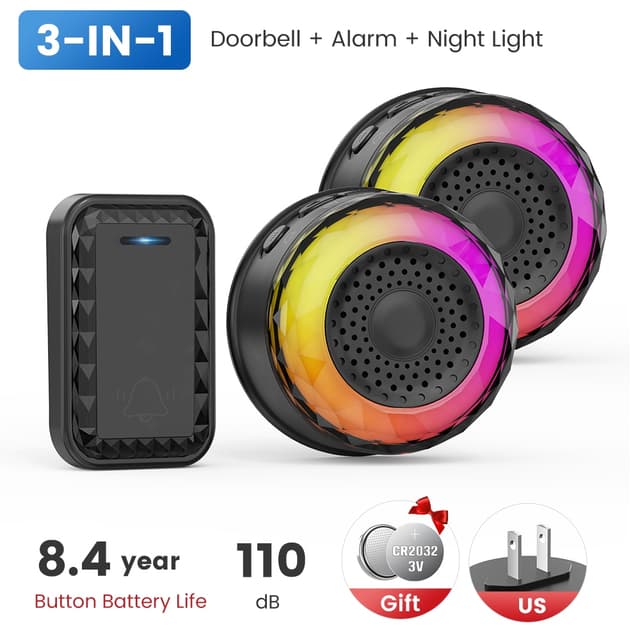 Smatrul กริ่งประตูอัจฉริยะไร้สาย กันน้ํา รุ่น 2020 A10 ระยะ 