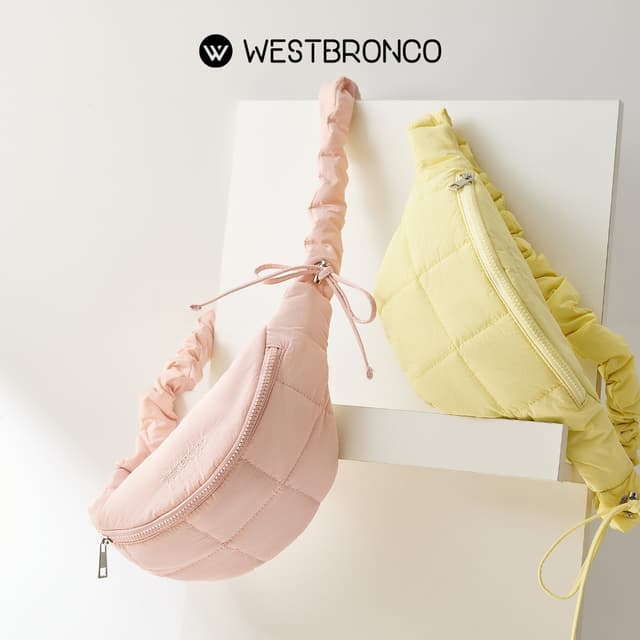 WESTBRONCO รุ่นOmelette (ออมเล็ต) กระเป๋าคาดอก กันน้ำ คาดเอว