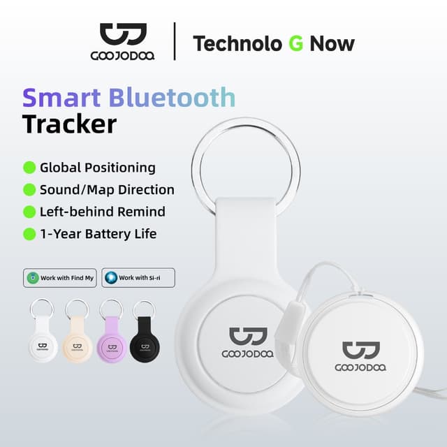 GOOJODOQ แท็กสมาร์ท Tracker สำหรับ iOS Anti Lost Bluetooth Finder Locator เฉพาะรองรับ i-OS สําหรับเด็ก Key โทรศัพท์สัตว์เลี้ยง