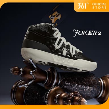 361 Degrees Joker 2 【High-top】 Professional รองเท้าบาสเก็ตบอลทนทาน Slip-resistant Cushioned 672611104