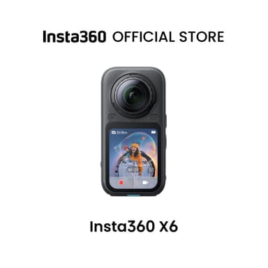เปิดตัวใหม่ กล้องแอ็คชั่นเซ็นเซอร์ Insta360 X6 - 8K 360 พร้อมเซ็นเซอร์ 1/1.1, เซ็นเซอร์ Dual Custom Square 1/1.1", ชิป Triple AI, เปลี่ยนเลนส์ 2.0, 140 นาที 8K