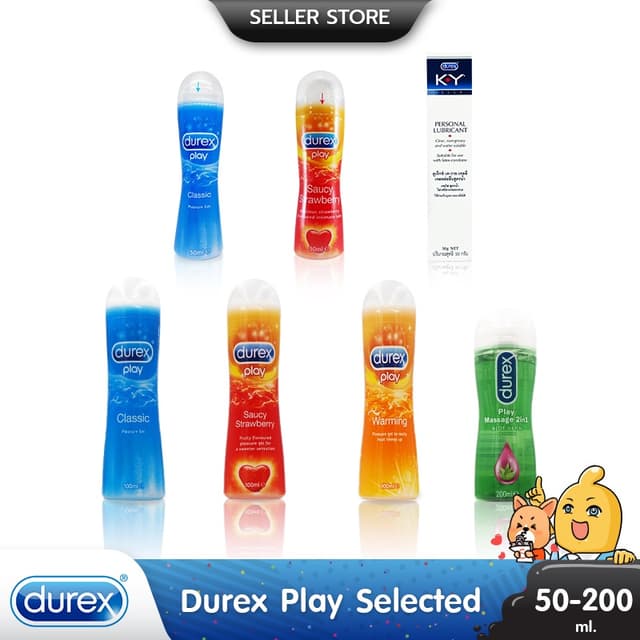 Durex Play Gel เจลหล่อลื่น เลือกกลิ่น ความลื่น ได้ตามที่ต้อง