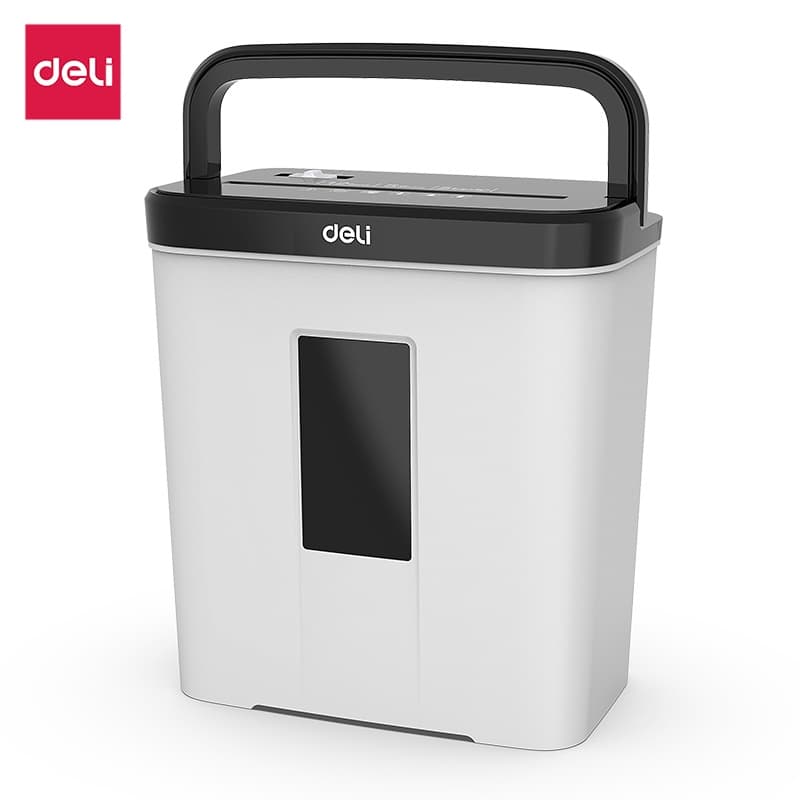 Deli E9939 เครื่องทำลายเอกสาร 12 ลิตร เครื่องย่อยกระดาษ ขนาด A4 5 แผ่น อุปกรณ์สำนักงาน paper shredder https://wayoza.com