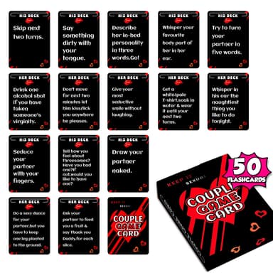 การ์ดเกม 50 ใบ สำหรับคู่รัก เกมคำถาม สนุกสนาน ละลายน้ำแข็ง