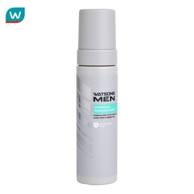 Watsons วัตสัน เมน ชาร์โคล เชฟวิ่ง โฟม 200มล.