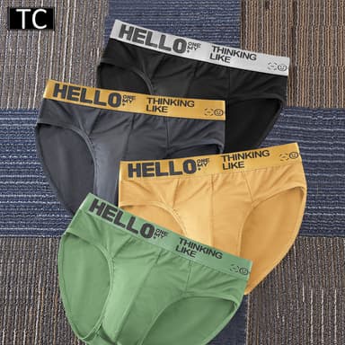 พร้อมส่งจากไทย TC ใหม่！กางเกงชั้นในHELLO กางเกงในผู้ชาย รุ่นA86