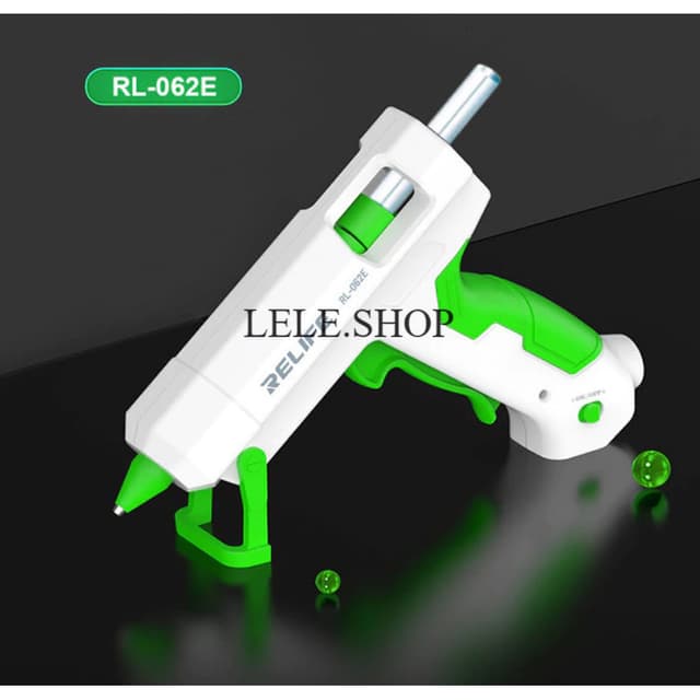 ปืนยิงกาวไฟฟ้า Relife RL-062E กาวร้อนละลายเร็วพร้อมหัวฉีดทนค