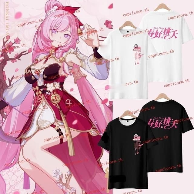 [TOYOO]ใหม่ เสื้อยืดลําลอง แขนสั้น มีฮู้ด พิมพ์ลายอนิเมะ Hon