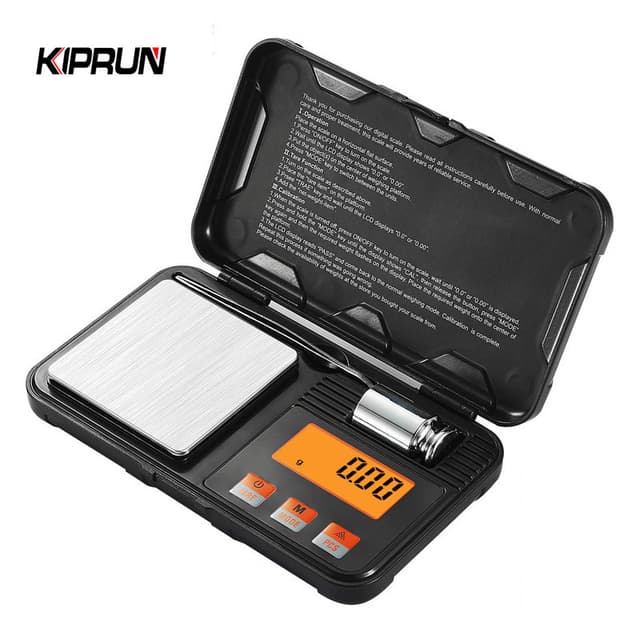 Kiprun เครื่องชั่งดิจิตอลพกพา, เครื่องชั่งขนาดเล็กที่มีความแ