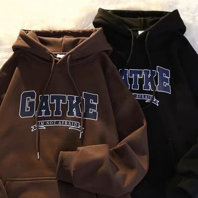 MNO.9 Hoodie M248 เสื้อฮู้ด สกรีนอก มีกระเป๋าล้วงด้านหน้า GA