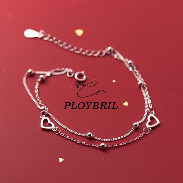 PLOYBRIL✨ข้อมือเงิน Freeze Time กําไลเงิน สร้อยข้อมือเงิน สร