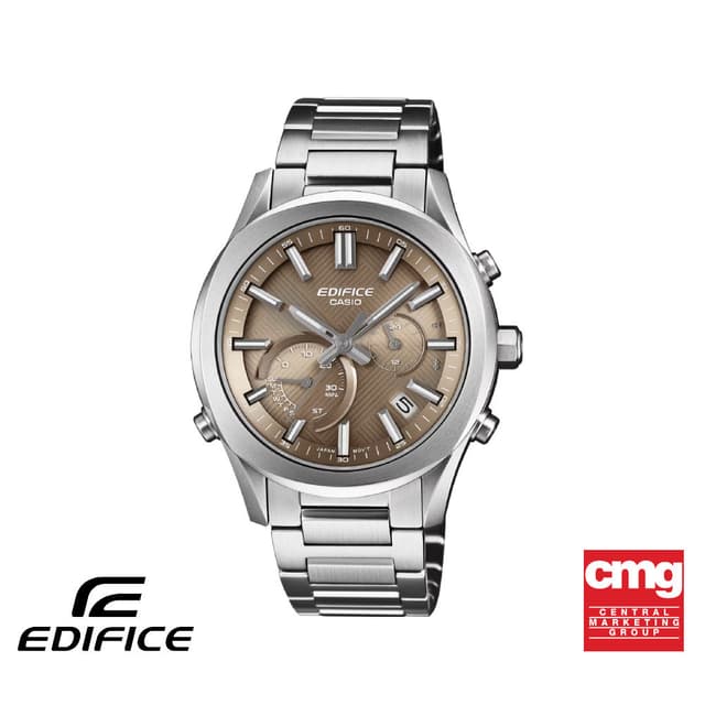 CASIO นาฬิกาข้อมือผู้ชาย EDIFICE รุ่น EQB-1300D-5ADF สายสเตน