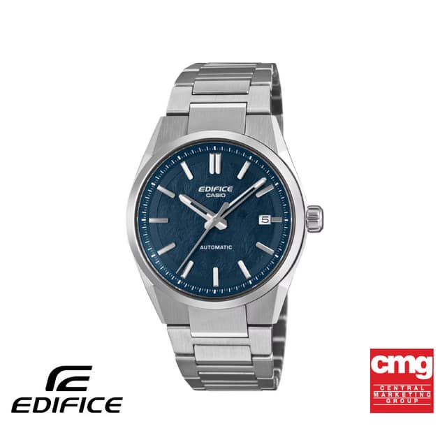 CASIO นาฬิกาข้อมือผู้ชาย EDIFICE รุ่น EFK-110D-2ADR สายสเตนเ