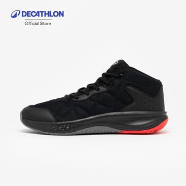 Decathlon Adult Basketball Shoes Essential 100 รองเท้าบาสเกตบอล สำหรับผู้ใหญ่ รุ่น Essential 100 - Black