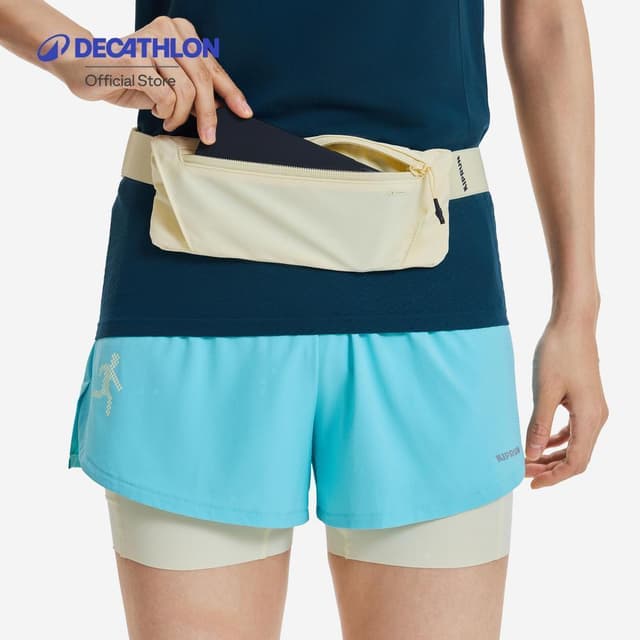 Decathlon Running Belt With 2-Compartment Pockets กระเป๋าคาด
