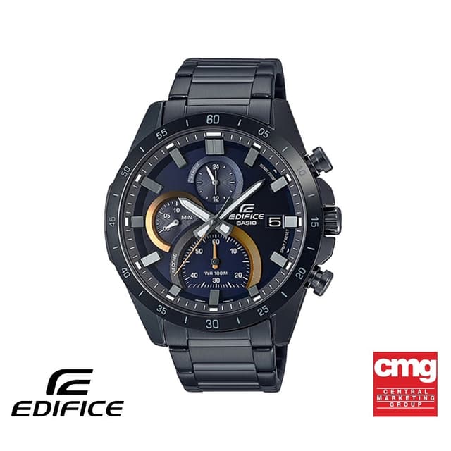 CASIO นาฬิกาข้อมือผู้ชาย EDIFICE รุ่น EFR-571DC-2AVUDF สายสเ