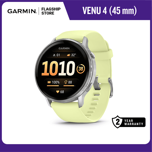 Garmin Venu® 4 – 45 mm series นาฬิกาสมาร์ทวอทช์ รับประกันศูน