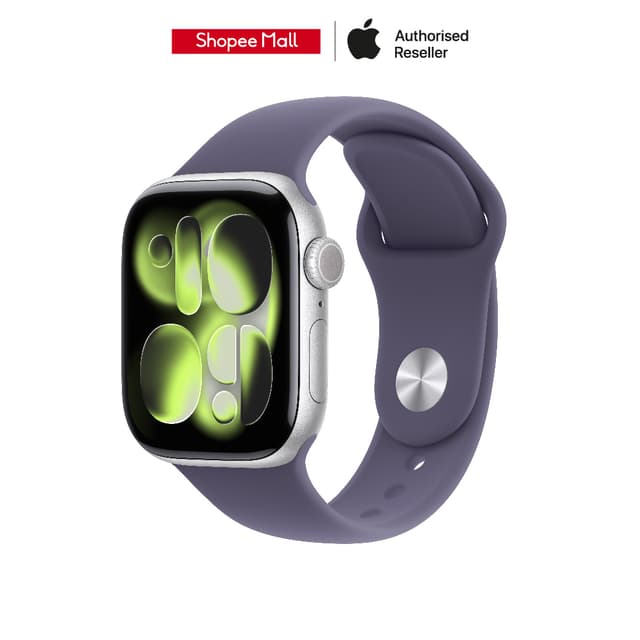 Apple Watch Series 11 GPS + Cellular Silver Aluminium Case w