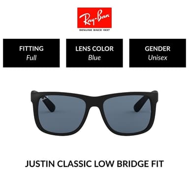 Ray-Ban Justin - RB4165F 622/2V  size 55  -sunglasses แว่นกันแดด
