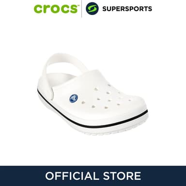 CROCS Crocband รองเท้าลำลองผู้ใหญ่ สีขาว