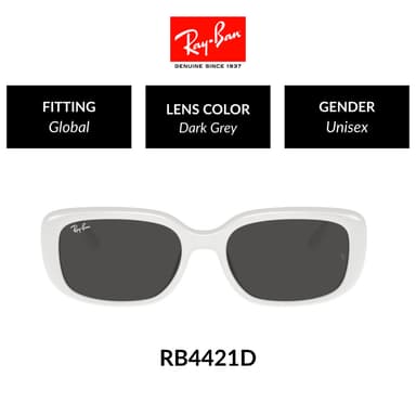 RAY-BAN RB4421D 667287 - Sunglasses แว่นกันแดด