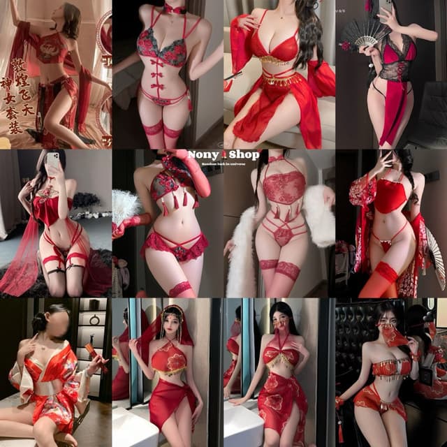 ชุดจีนเซ็กซี่ ชุดกี่เพ้า ตรุษจีน🎗เกรดพรีเมี่ยมแท้ 🧧 RT JJ8