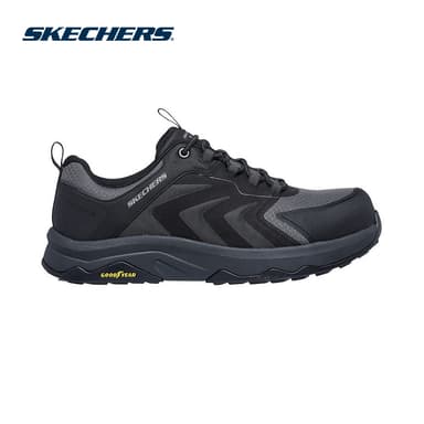 Skechers สเก็ตเชอร์ส รองเท้าทำงานผู้ชาย Men Work Speed-Flex Trekker Work Shoes - 200255-BLK (latest)