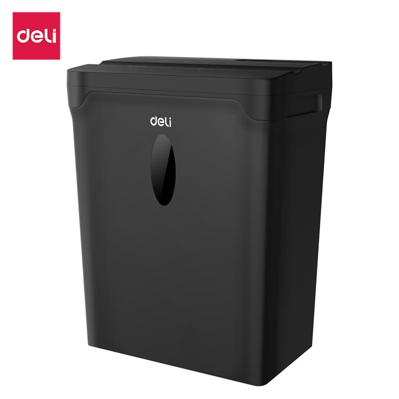 Deli เครื่องย่อยกระดาษ 10 ลิตร เครื่องย่อยกระดาษอัตโนมัติ ทำลายเอกสาร ทีละ 5 แผ่น Paper Shredder https://wayoza.com