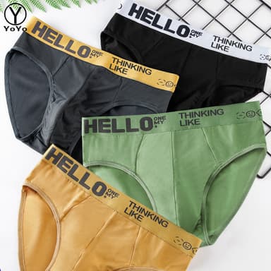 YOYO กางเกงในผู้ชายHELLO ผ้านิ่มใส่สบาย รุ่นA86