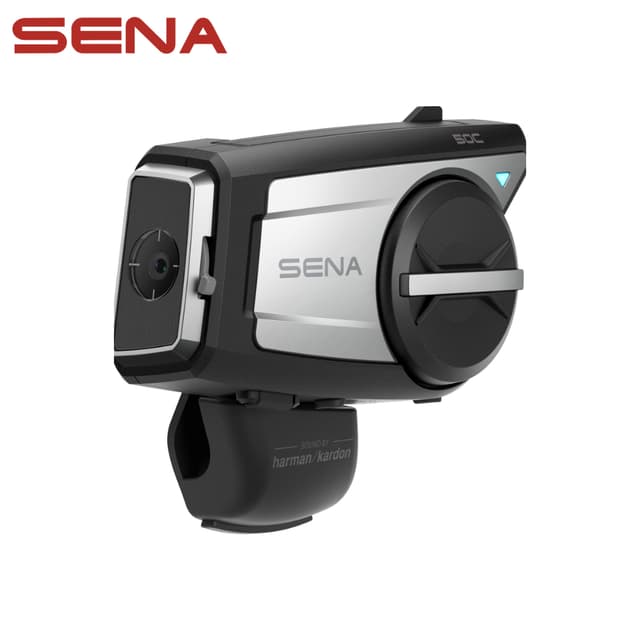 SENA 50C 4K Camera SOUND BY Harman/Kardon บลูทูธติดหมวกกันน็อคมีกล้องในตัวประกัน 3 ปีผ่อน 0%10เดือน