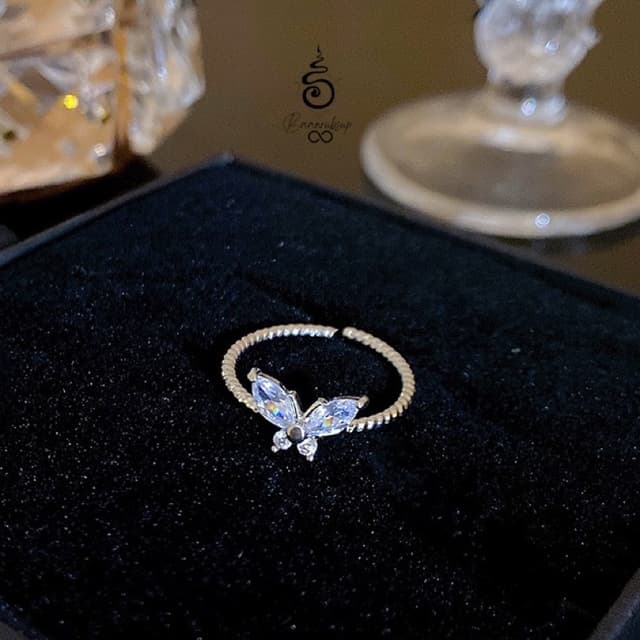 ✨ผ่านพิธี✨แหวนมูรุ่น butterfly เสริมดวงความรัก ความสุข โชคลา