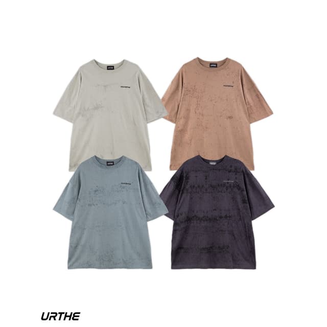 URTHE - เสื้อยืด ผ้าฟอก รุ่น MABLECOLR