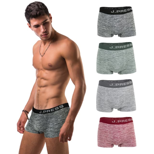 J.Press กางเกงในชาย ขาสั้น Seamless เจเพรส รุ่น 8246 บรรจุ 1