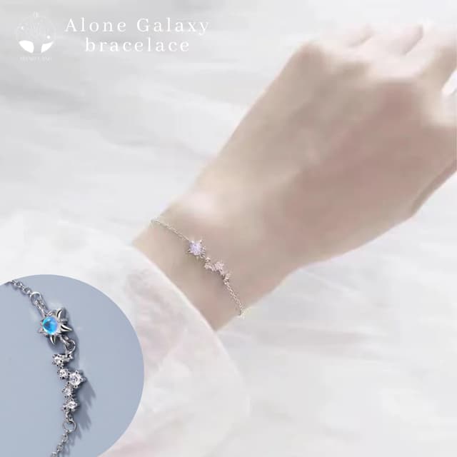 MNL💗Alone Galaxy สร้อยข้อมือดาว สร้อยคู่รักความหมายดี เครื่