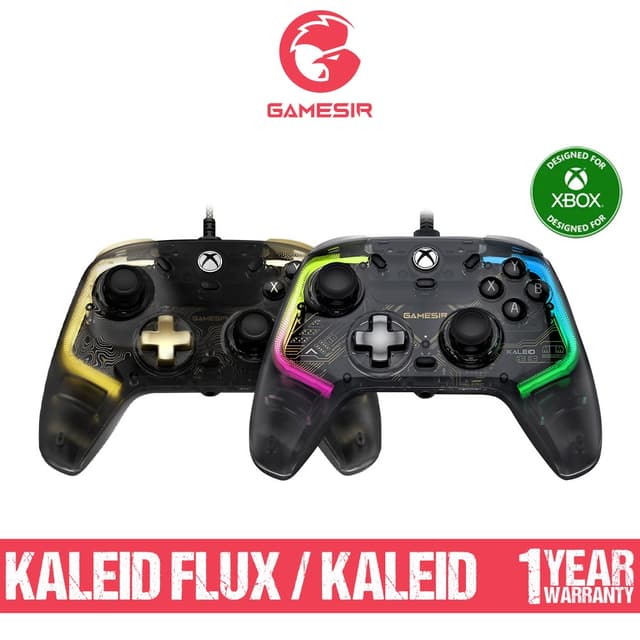 GAMESIR Kaleid Flux / Kaleid Xbox Wired Controller จอยเกม คอนโทรลเลอร์ สำหรับ Xbox / PC / Steam