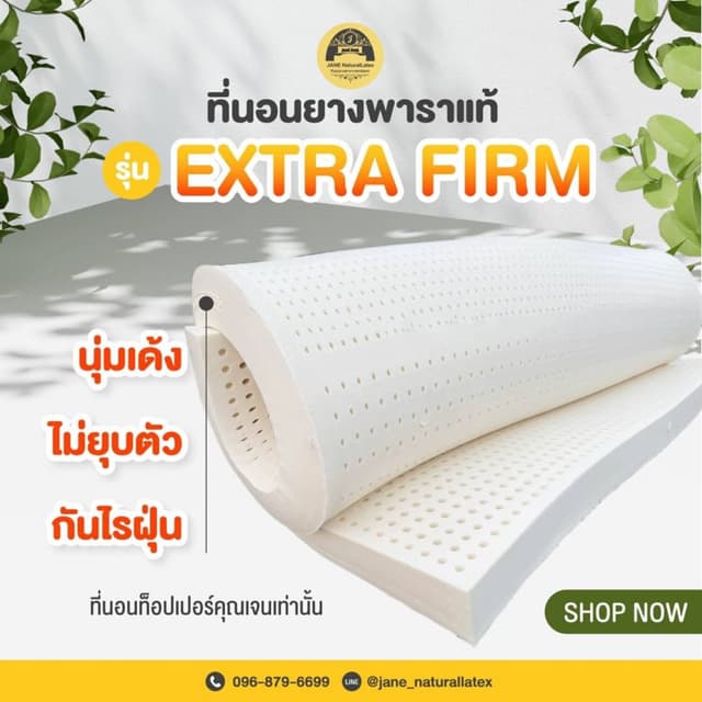💥5ฟุต6ฟุตDen90-95 รุ่นเอ็กซ์ตร้าเฟิร์มแน่นสุดหนา2,3,4นิ้ว ท