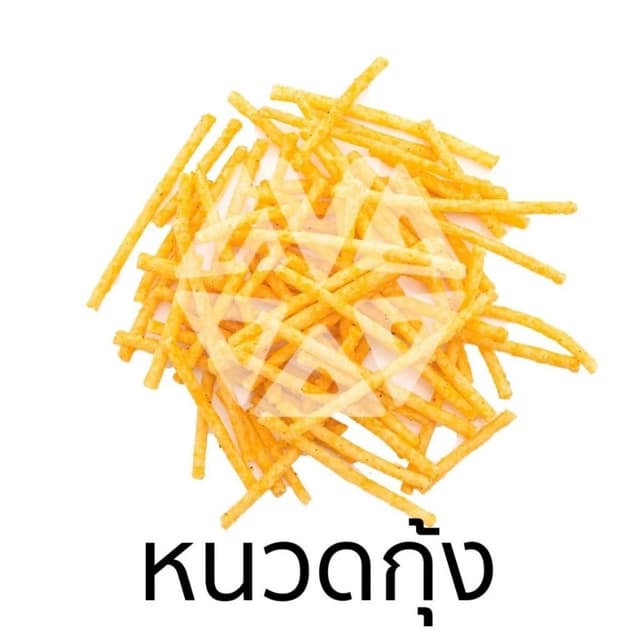 *ขนมปี๊บแบ่งขาย* ขนมปี๊บหนวดกุ้งบาร์บีคิว กรอบ มัน อร่อย VFO