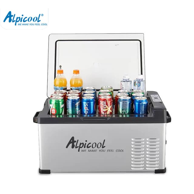 【พร้อมส่ง】Alpicool freezer ตู้เย็นขนาดเล็ก  แบบพกพาในรถ ตู้เ