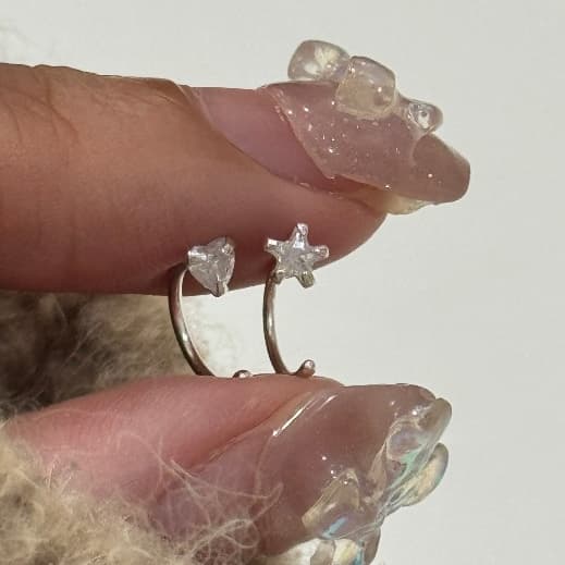 [ได้รับการรับรองเงินแท้] Suwann.na [ราคาต่อคู่] ต่างหู ต่างห