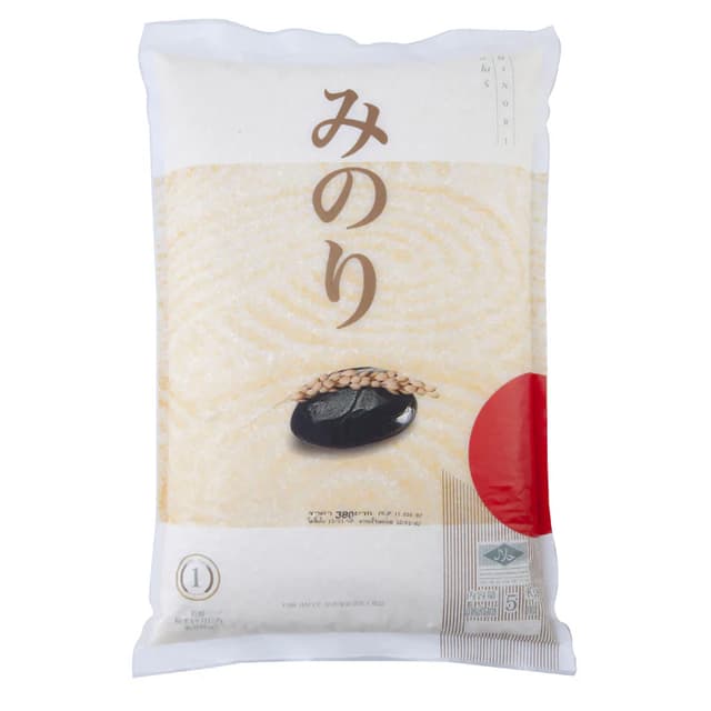 มิโนริ ข้าวญี่ปุ่น 5 กิโลกรัม - Japanese Rice 5kg Minori bra