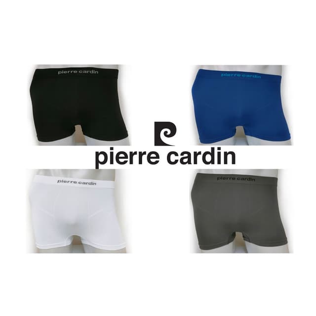 Pierre Cardin PI-350 บ็อคเซอร์Seamless 1ตัว microfiber 93% e