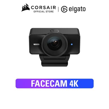 ELGATO FACECAM 4K - กล้องเว็บแคม 4K 60fps 2160p USB ใส่ฟิลเตอร์กล้องได้