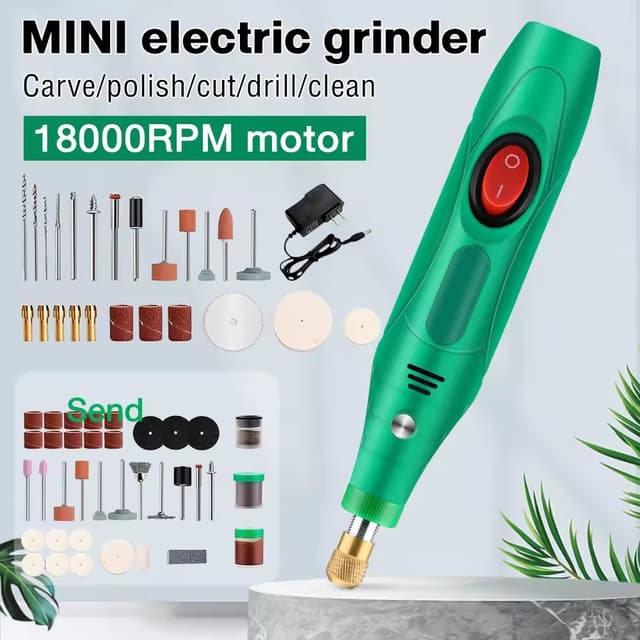 เครื่องเจียร์ Mini ชุด 24ชิ้น เครื่องเจียรไฟฟ้าขนาดเล็ก ครบช